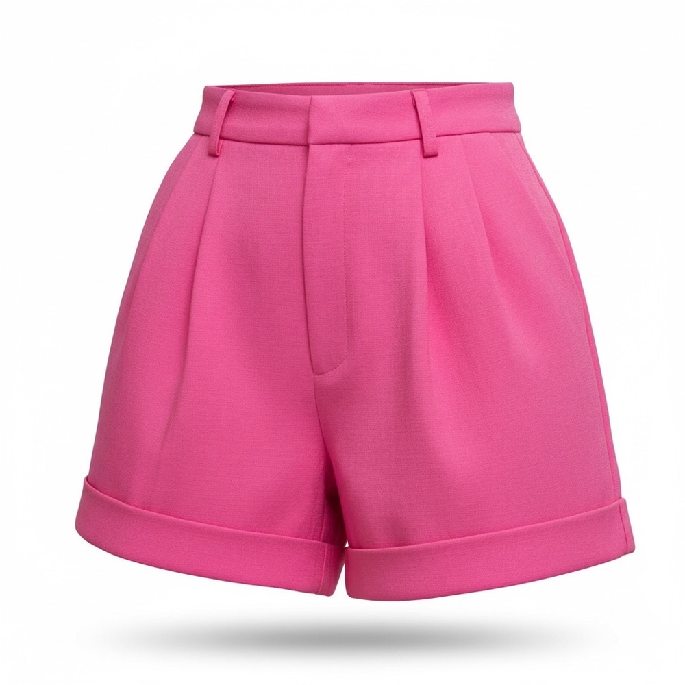 Glam Tailored Shorts NWT